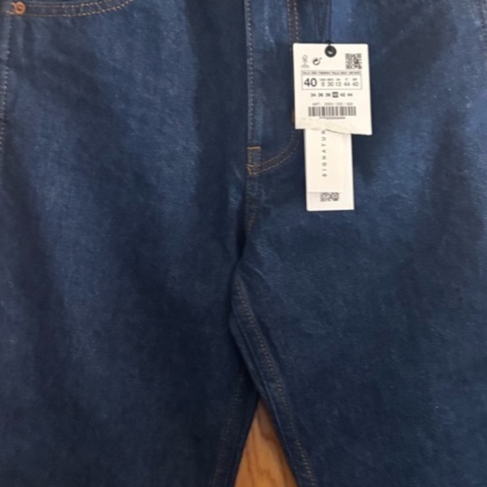 NWT ZARA 70’s Bootcut in Denny Blue - Picture 4 of 7